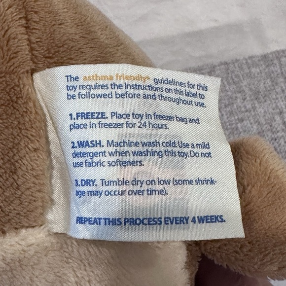Build A Bear Brown Teddy Bear 12" Asthma Friendly‎ Plush Stuffed Animal - Picture 9 of 10